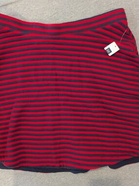 GAP Red and Navy Striped Tank Top